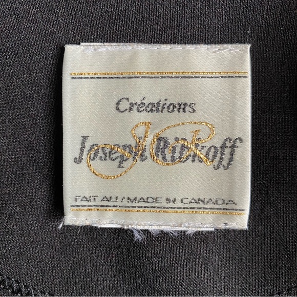 Vintage Joseph Ribkoff long line vest topper with embellishments L - Picture 12 of 15